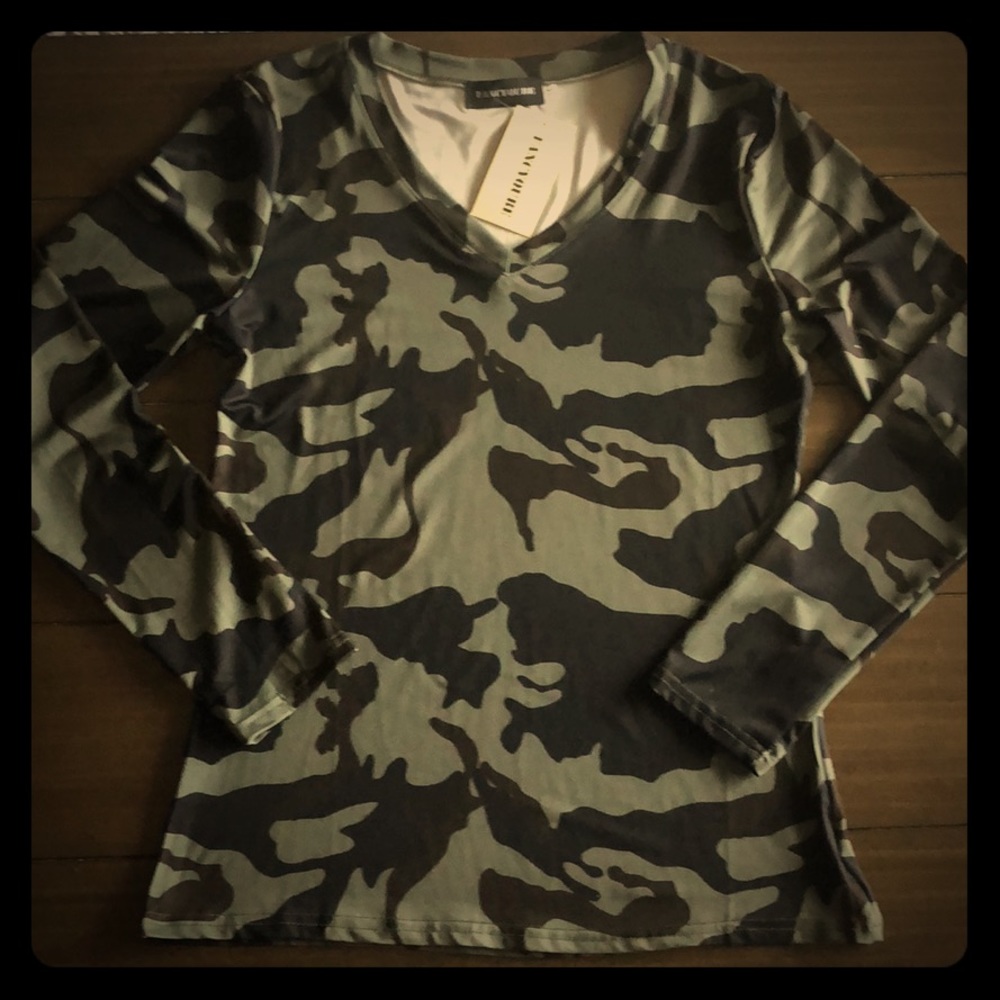 Long sleeve camo shirt